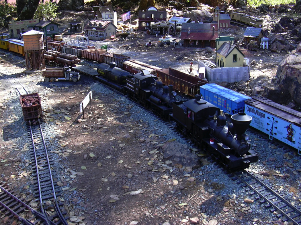Coyote Pass Railroad - Sacramento Valley Garden Railway Society